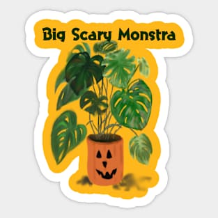 Big Scary Monstra Sticker